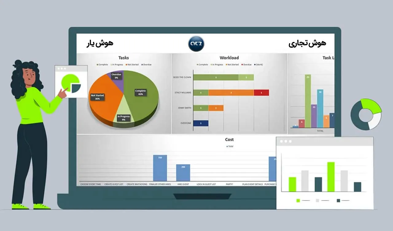 داشبورد مدیریتی